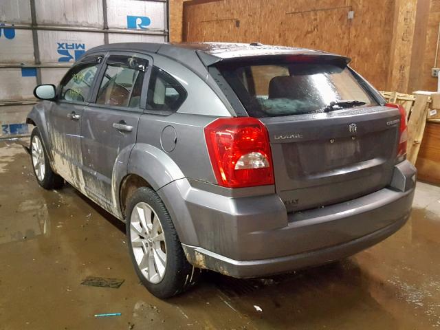 1C3CDWEAXCD527227 - 2012 DODGE CALIBER SX GRAY photo 3