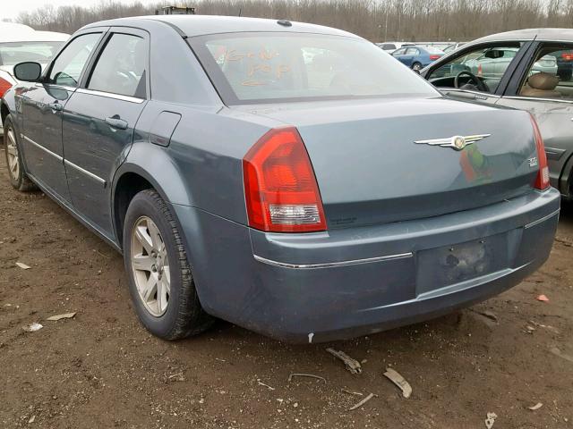 2C3KA53GX6H342219 - 2006 CHRYSLER 300 TOURIN BLUE photo 3