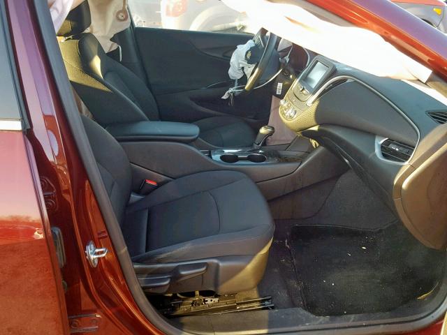 1G1ZB5ST5GF225942 - 2016 CHEVROLET MALIBU LS RED photo 5