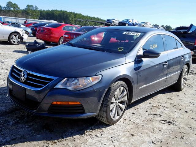 WVWMP7AN0CE513188 - 2012 VOLKSWAGEN CC SPORT Сұр фото 2