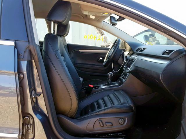 WVWMP7AN0CE513188 - 2012 VOLKSWAGEN CC SPORT Сұр фото 5