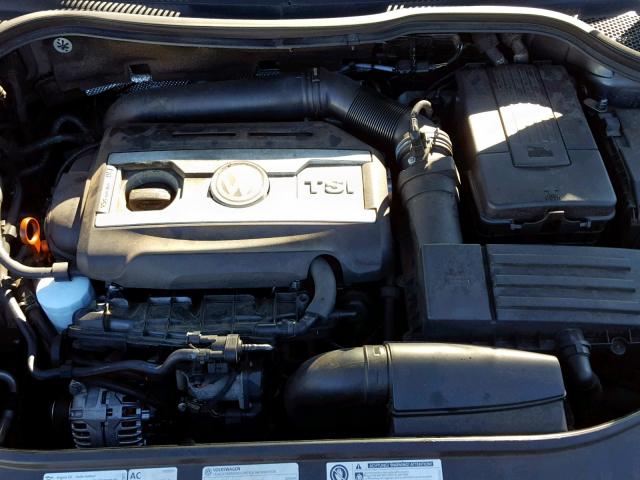 WVWMP7AN0CE513188 - 2012 VOLKSWAGEN CC SPORT Сұр фото 7