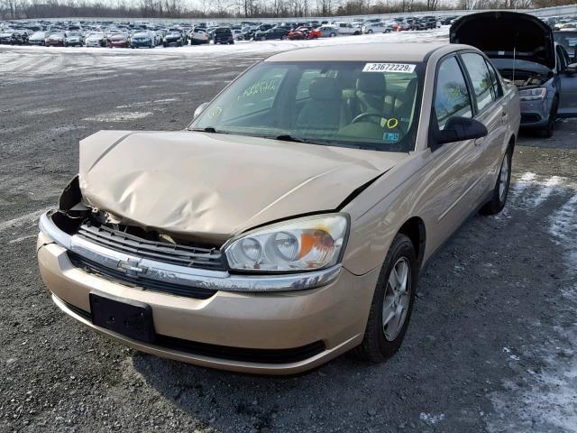 1G1ZT52845F297379 - 2005 CHEVROLET MALIBU LS 金色 照片 2