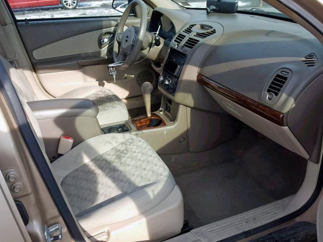 1G1ZT52845F297379 - 2005 CHEVROLET MALIBU LS 金色 照片 5