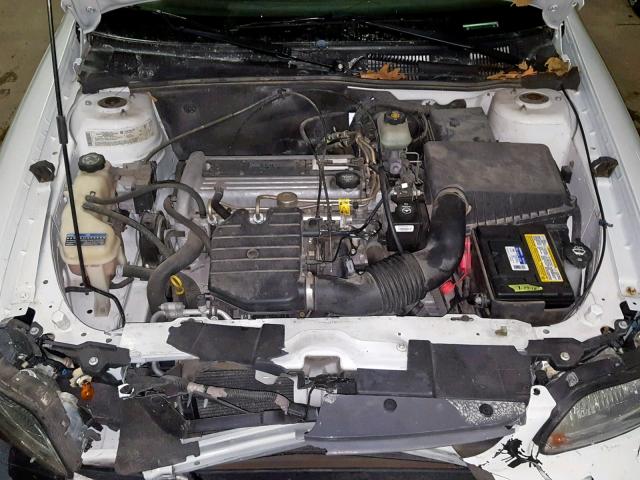 1G1ND52F44M670912 - 2004 CHEVROLET CLASSIC WHITE photo 7