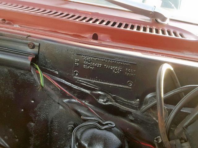 6616437TAP20071 - 1966 CHEVROLET IMPALA BURGUNDY photo 10