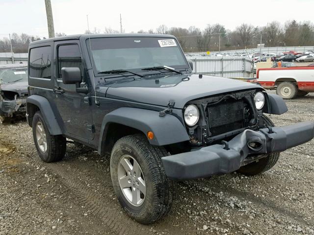 1C4AJWAG3GL301998 - 2016 JEEP WRANGLER S GRAY photo 1