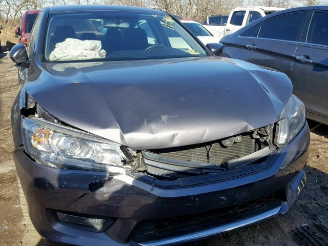 1HGCR2F58EA287589 - 2014 HONDA ACCORD SPO GRAY photo 9