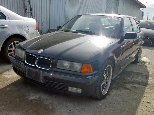 WBACB4329SFM05167 - 1995 BMW 325 I AUTO BLACK photo 2