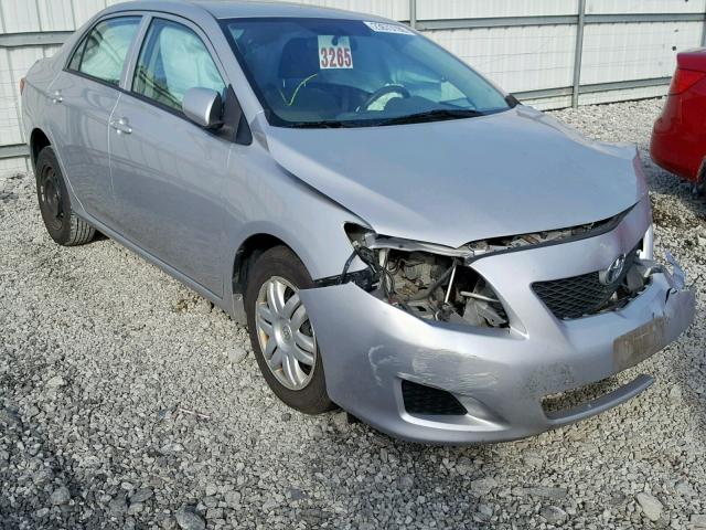 2T1BU4EE7AC382429 - 2010 TOYOTA COROLLA BA SILVER photo 1