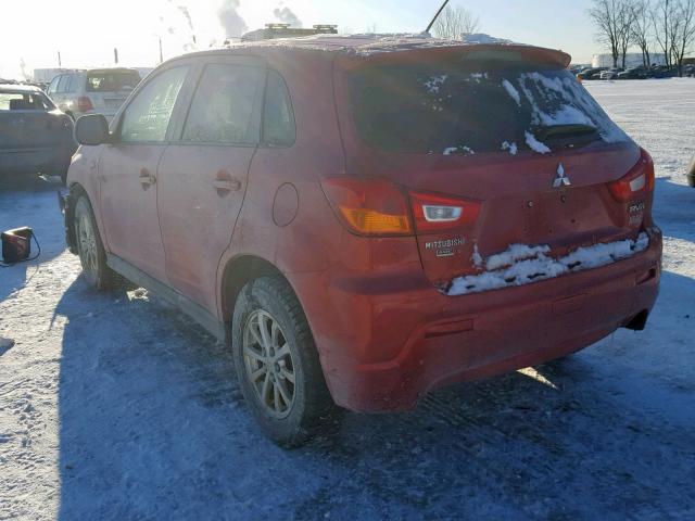 JA4AJ3AU7BZ602973 - 2011 MITSUBISHI RVR SE RED photo 3