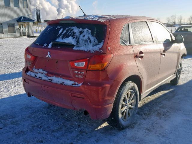 JA4AJ3AU7BZ602973 - 2011 MITSUBISHI RVR SE RED photo 4