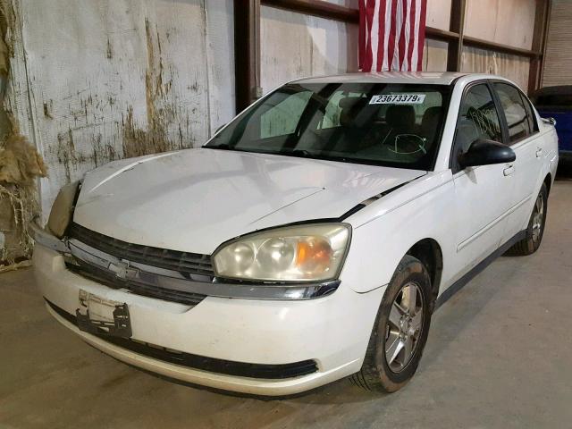 1G1ZT54875F115476 - 2005 CHEVROLET MALIBU LS თეთრი ფოტო 2