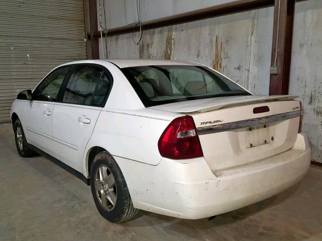 1G1ZT54875F115476 - 2005 CHEVROLET MALIBU LS თეთრი ფოტო 3