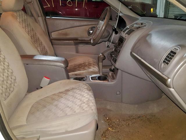 1G1ZT54875F115476 - 2005 CHEVROLET MALIBU LS თეთრი ფოტო 5