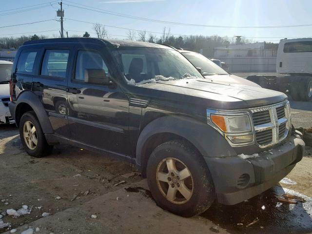 1D8GU28K78W153991 - 2008 DODGE NITRO SXT BLACK photo 1