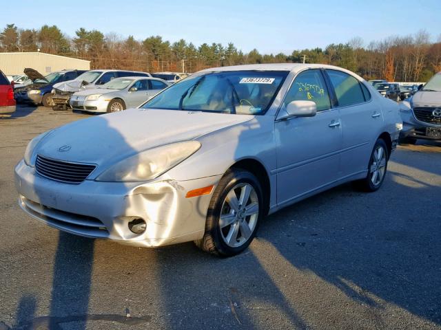 JTHBA30G455124107 - 2005 LEXUS ES 330 SILVER photo 2