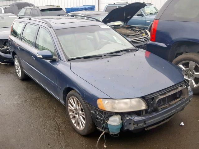 YV1SW592X71655967 - 2007 VOLVO V70 2.5T BLUE photo 1