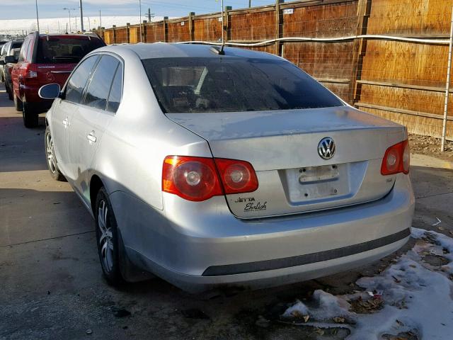 3VWDT71K66M800449 - 2006 VOLKSWAGEN JETTA TDI SILVER photo 3