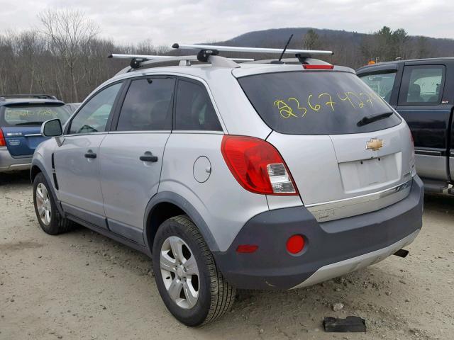 3GNAL2EK6DS639233 - 2013 CHEVROLET CAPTIVA LS 银色 照片 3