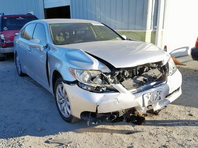 JTHGL46F475018506 - 2007 LEXUS LS 460L SILVER photo 1