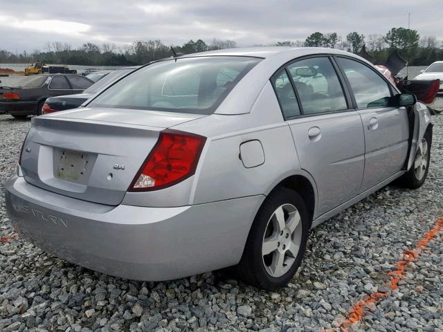 1G8AL55B26Z142383 - 2006 SATURN ION LEVEL SILVER photo 4