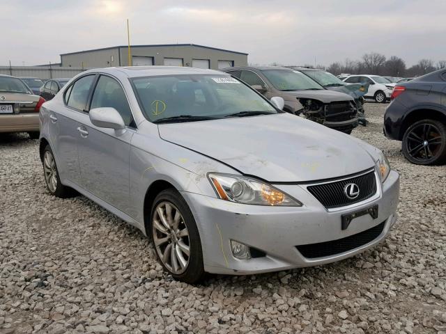 JTHCK262682024541 - 2008 LEXUS IS 250 SILVER photo 1