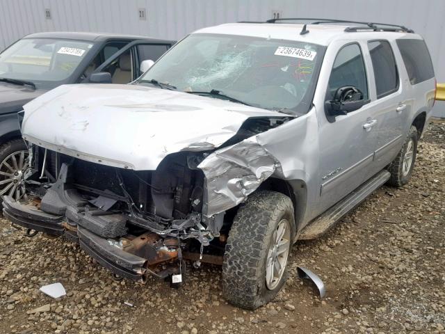 1GKS2KE77DR305750 - 2013 GMC YUKON XL K SILVER photo 2