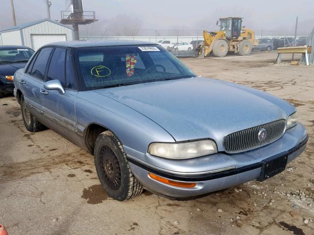 1G4HP52KXVH522410 - 1997 BUICK LESABRE CU BLUE photo 1