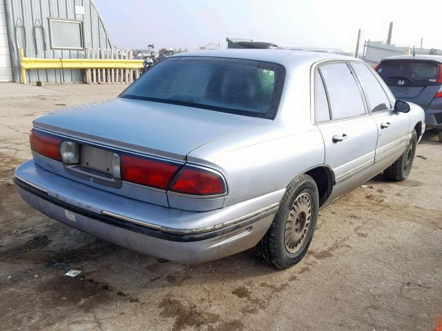 1G4HP52KXVH522410 - 1997 BUICK LESABRE CU BLUE photo 4