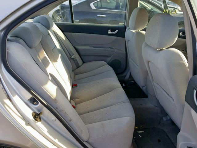 5NPEU46C56H140849 - 2006 HYUNDAI SONATA GLS Gümüş foto 6