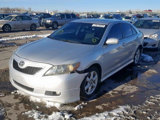 4T1BK46K47U541666 - 2007 TOYOTA CAMRY NEW SILVER photo 2