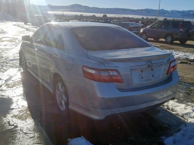 4T1BK46K47U541666 - 2007 TOYOTA CAMRY NEW SILVER photo 3