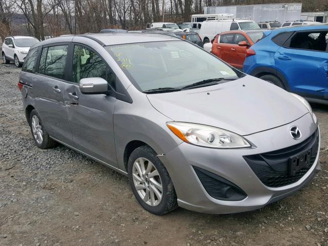 JM1CW2BL0D0150226 - 2013 MAZDA 5 GRAY photo 1