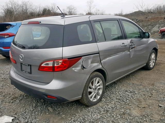 JM1CW2BL0D0150226 - 2013 MAZDA 5 GRAY photo 4