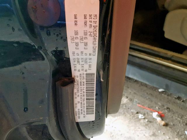 1J8HG48K57C620016 - 2007 JEEP COMMANDER BLACK photo 10