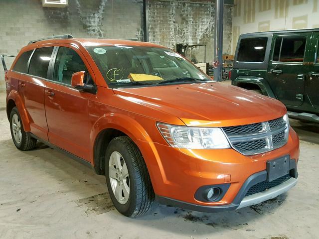 3D4PG1FG1BT562180 - 2011 DODGE JOURNEY MA ORANGE photo 1