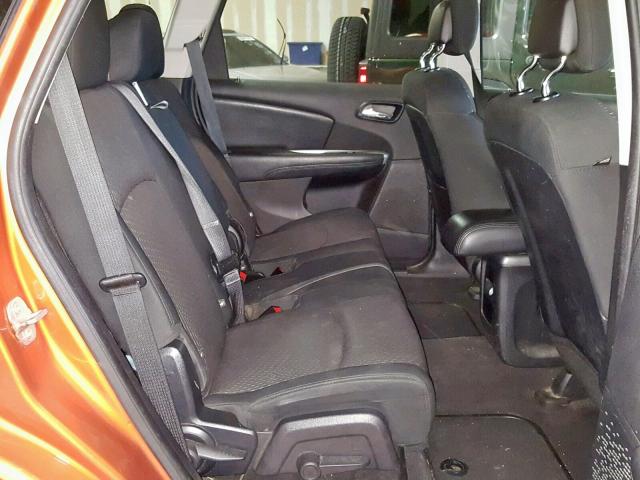 3D4PG1FG1BT562180 - 2011 DODGE JOURNEY MA ORANGE photo 6