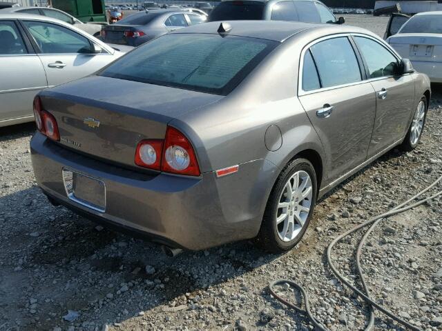 1G1ZG5E73CF271392 - 2012 CHEVROLET MALIBU LTZ ყავისფერი ფოტო 4