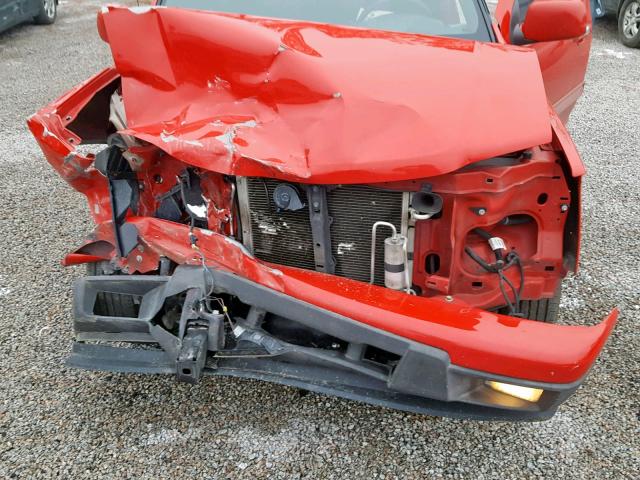 1GCDSCFE0C8141382 - 2012 CHEVROLET COLORADO L RED photo 7