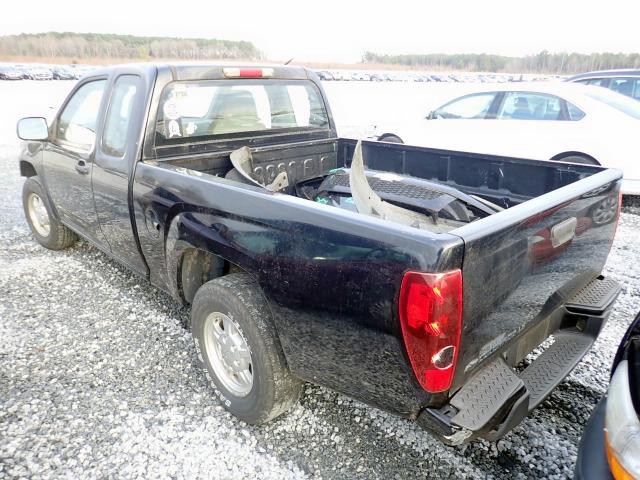 1GCCS199878176689 - 2007 CHEVROLET COLORADO BLACK photo 3