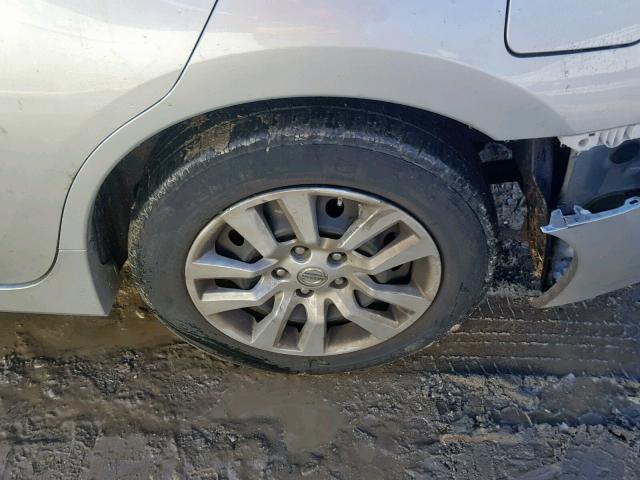 1N4AL3AP9EC401325 - 2014 NISSAN ALTIMA 2.5 SILVER photo 9