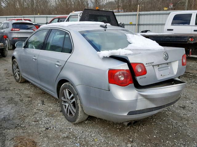 3VWSF71K56M678455 - 2006 VOLKSWAGEN JETTA 2.5 SILVER photo 3