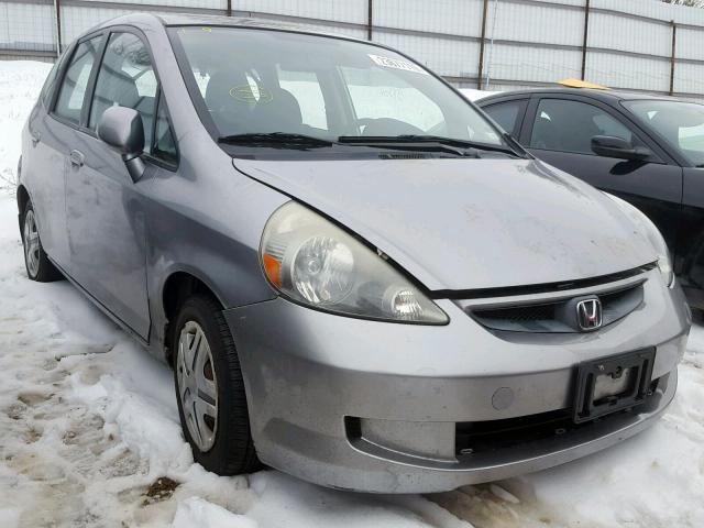 JHMGD38478S020191 - 2008 HONDA FIT GRAY photo 1