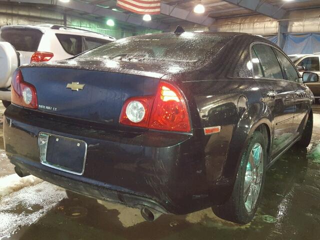 1G1ZF5E79CF193557 - 2012 CHEVROLET MALIBU 3LT შავი ფოტო 4