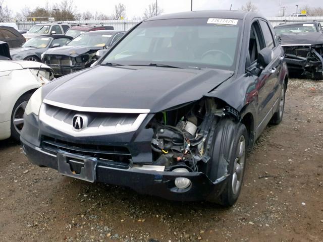 5J8TB18517A013441 - 2007 ACURA RDX TECHNO BLACK photo 2