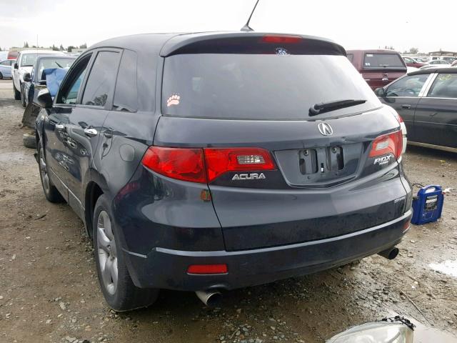 5J8TB18517A013441 - 2007 ACURA RDX TECHNO BLACK photo 3