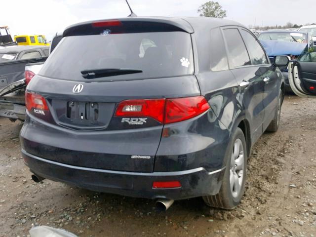 5J8TB18517A013441 - 2007 ACURA RDX TECHNO BLACK photo 4