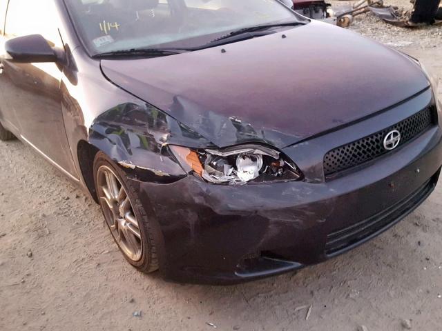 JTKDE3B74A0310287 - 2010 TOYOTA SCION TC შავი ფოტო 9