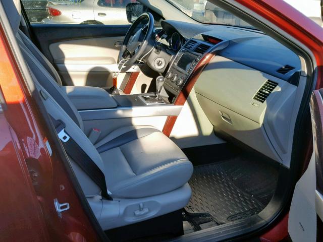 JM3TB38A680147786 - 2008 MAZDA CX-9 RED photo 5